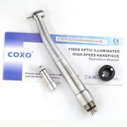 COXO®CX207-GW-SP歯科用ライト付き高速タービン（W&H Roto Quickと互換、カップリング付き）H16-WSPQ6