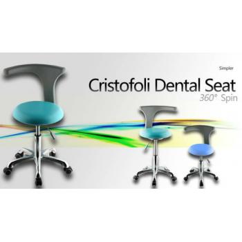 Cristofoli®歯科用360°回る上昇式ドクターチェア　医師用椅子　Simpler