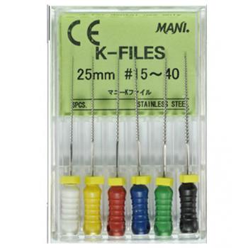 MANI®マニー Kファイル　手用　18mm　6本入