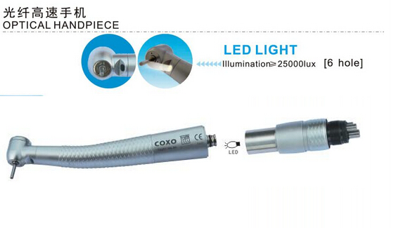 COXO®CX207-GN-SP歯科用高速ハンドピースライト付き