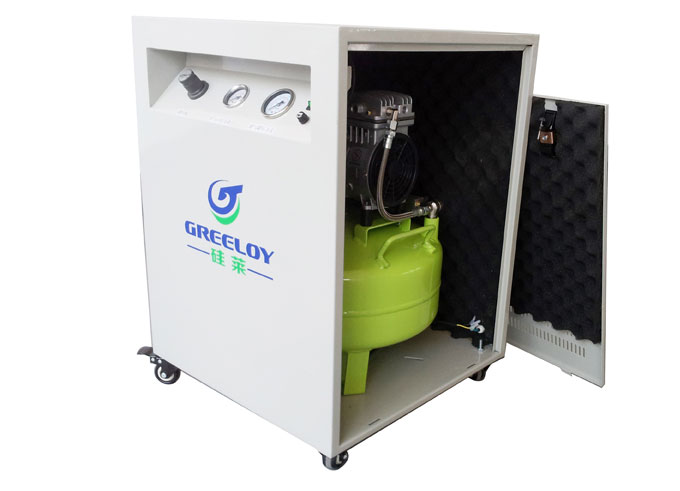 Greeloy®オイルレス エアーコンプレッサー　消音ケースGA-61X